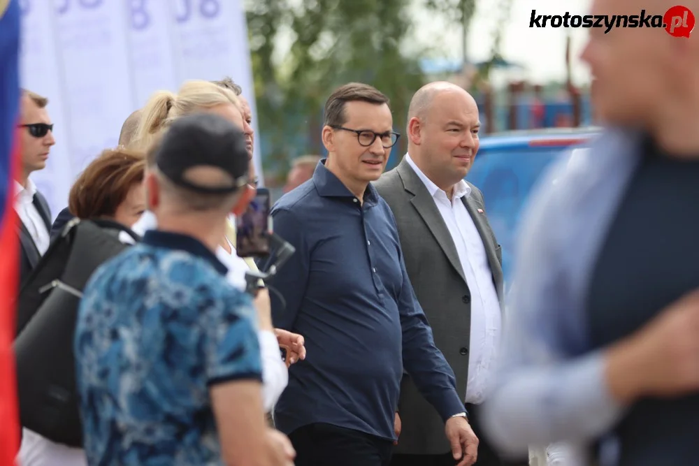 Mateusz Morawiecki w Krotoszynie. Piknik 800+