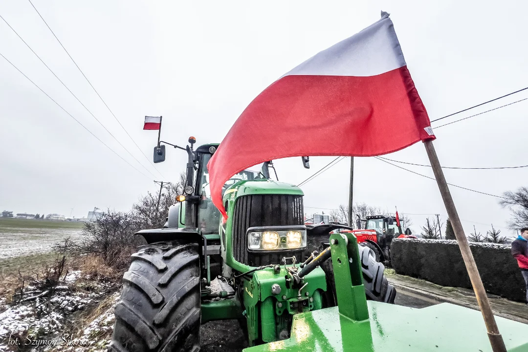 Protest rolników w powiecie krotoszyńskim