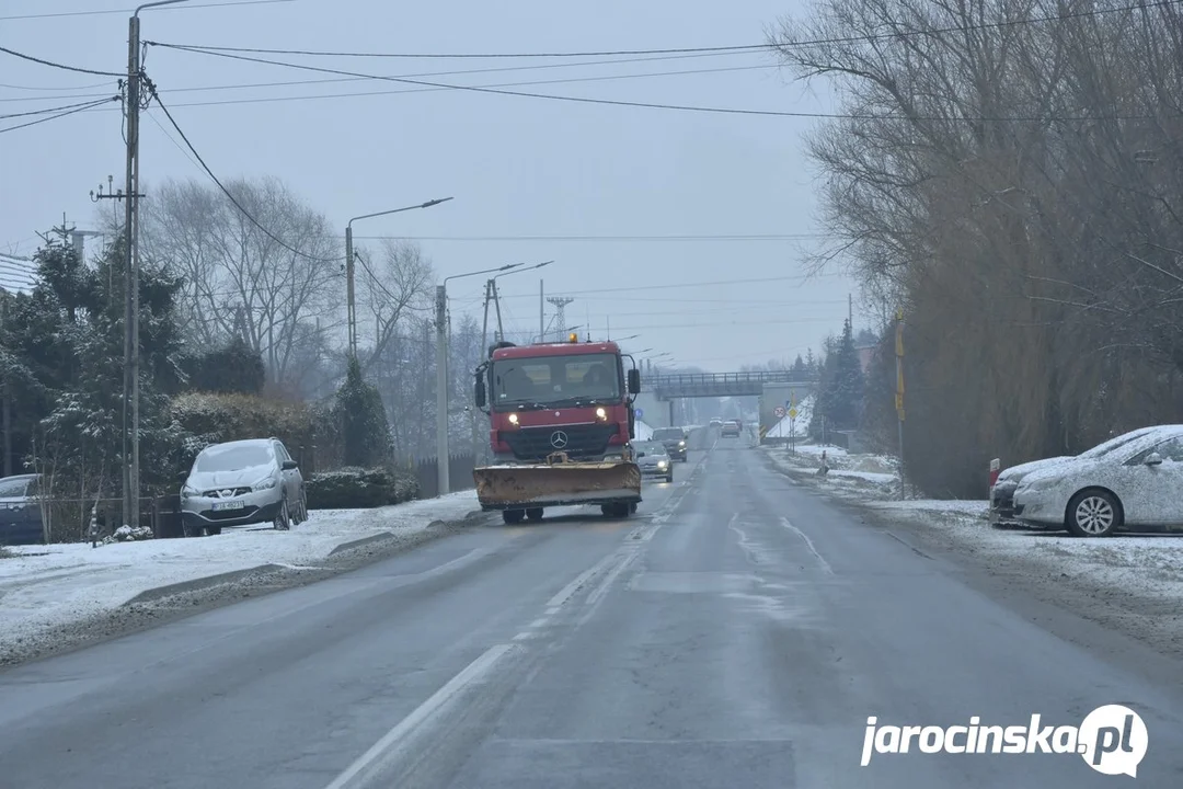 Zima 2026. Służby w akcji w Jarocinie i okolicy