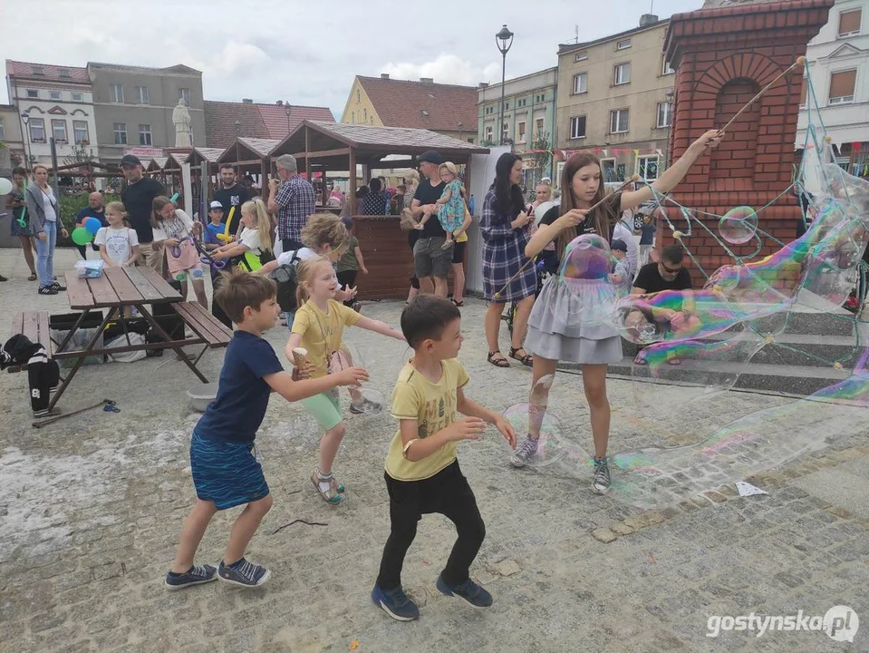 Jarmark w Krobi na zrewitalizowanym rynku