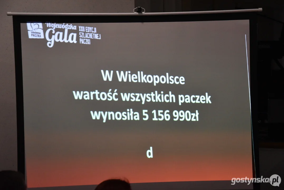 XXII Gala wojewódzka Szlachetnej Paczki w Gostyniu