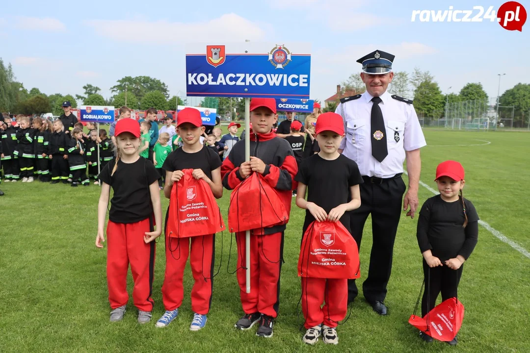 Dziecięce Drużyny Pożarnicze na zawodach w Miejskiej GórceDziecięce Drużyny Pożarnicze na zawodach w Miejskiej Górce