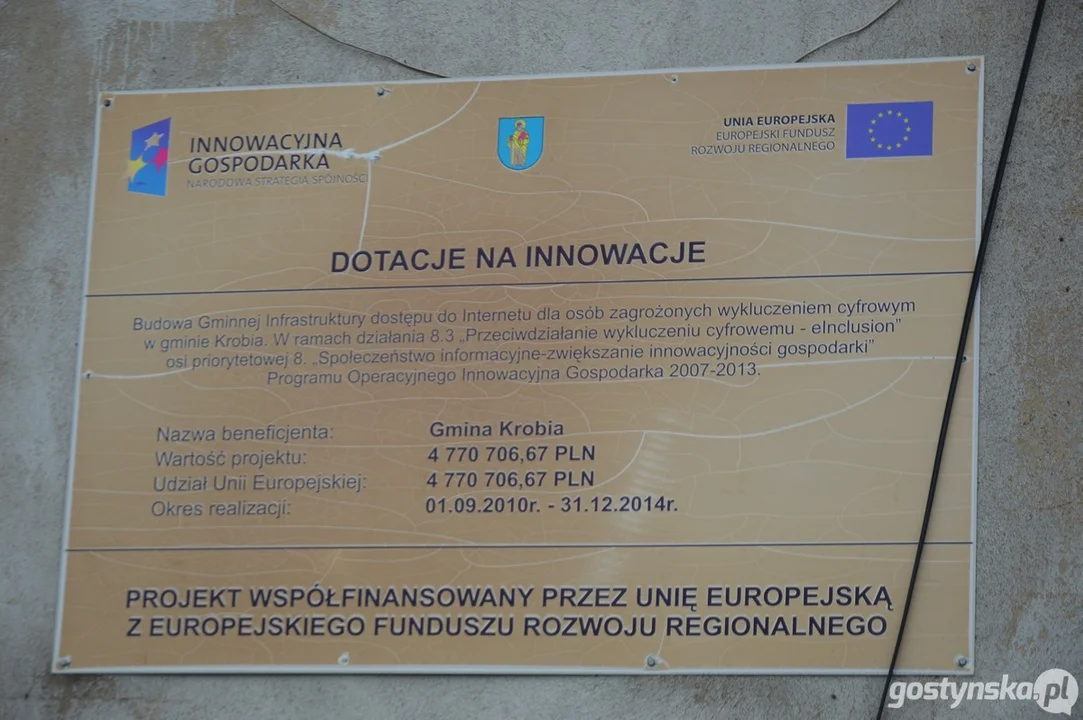 Gmina Krobia sprzedaje budynek dawnej Szkoły Podstawowej w Ciołkowie