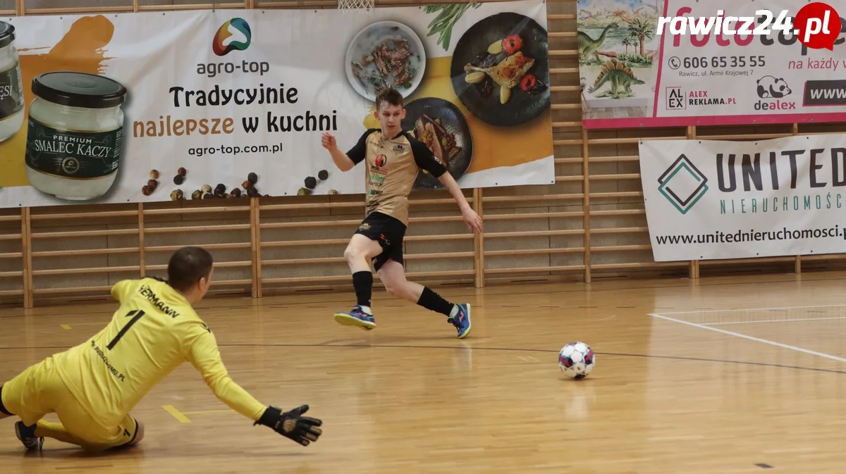 RAF Futsal Team Rawicz - Calcio Wągrowiec 1:12