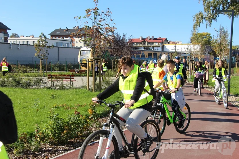 Otwarcie Traktu Światowego Dnia Roweru w Pleszewie