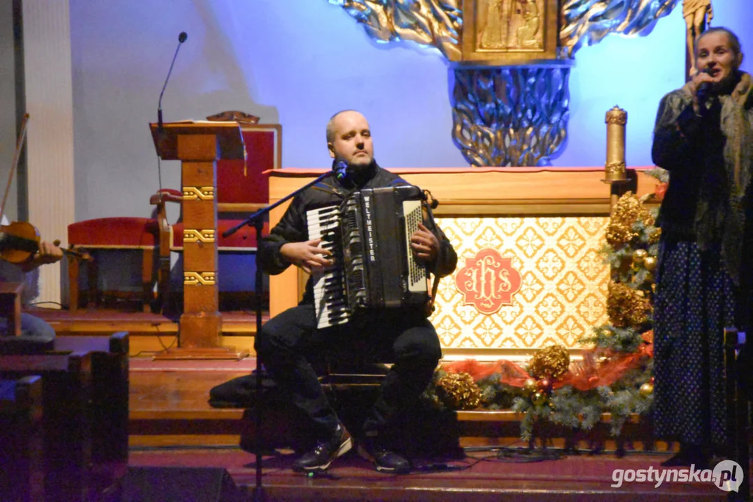 Koncert kolęd - zespół Tryptyk w Piaskach Wlkp.