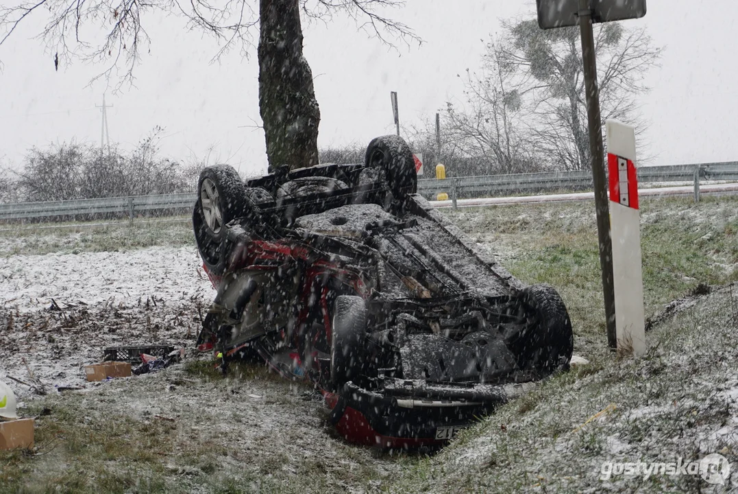 Śmiertelny wypadek na DK 12 w Dąbrówce