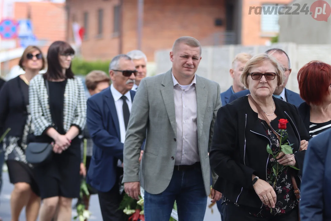 Delegacje na ceremonii pogrzebowej śp. Kazimierza Chudego