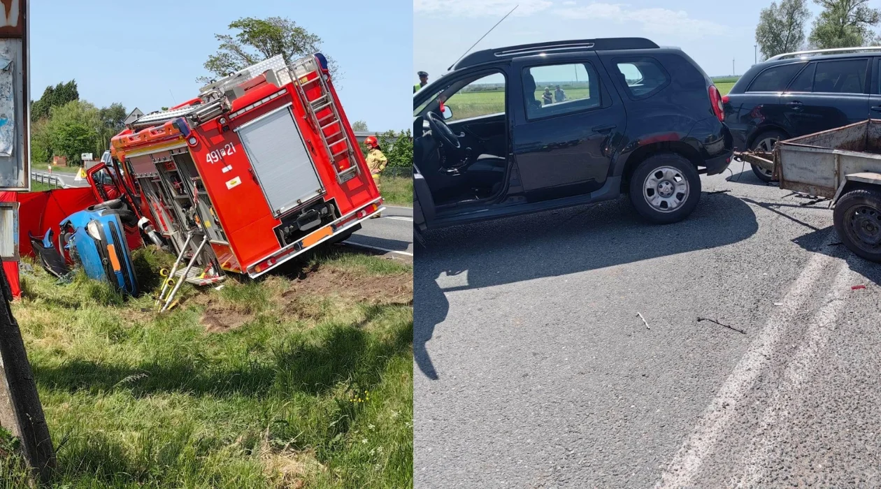 Wolenice - Krotoszyn. Dwa wypadki śmiertelne w powiecie krotoszyńskim. Trzy osoby nie żyją - Zdjęcie główne