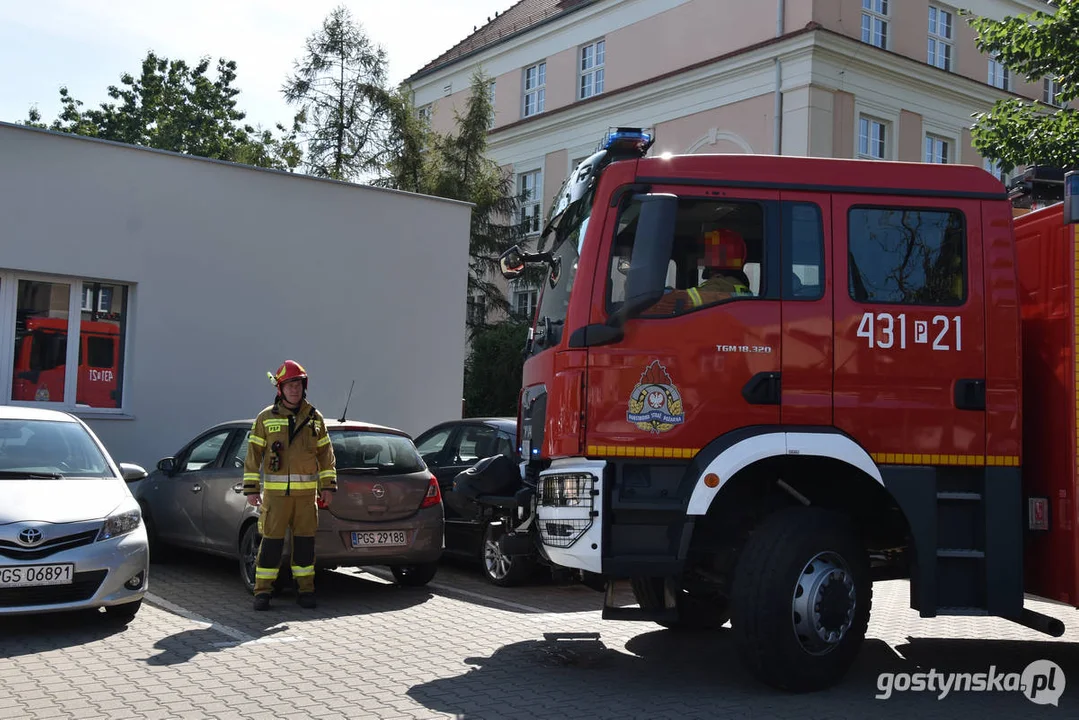 Gaz ulatniał się w budynku SP ZOZ w Gostyniu