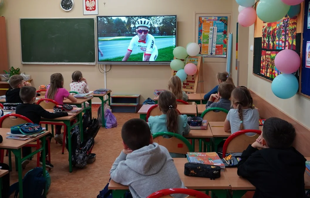 Dzieci poznawały zasady bezpiecznej jazdy na rowerze