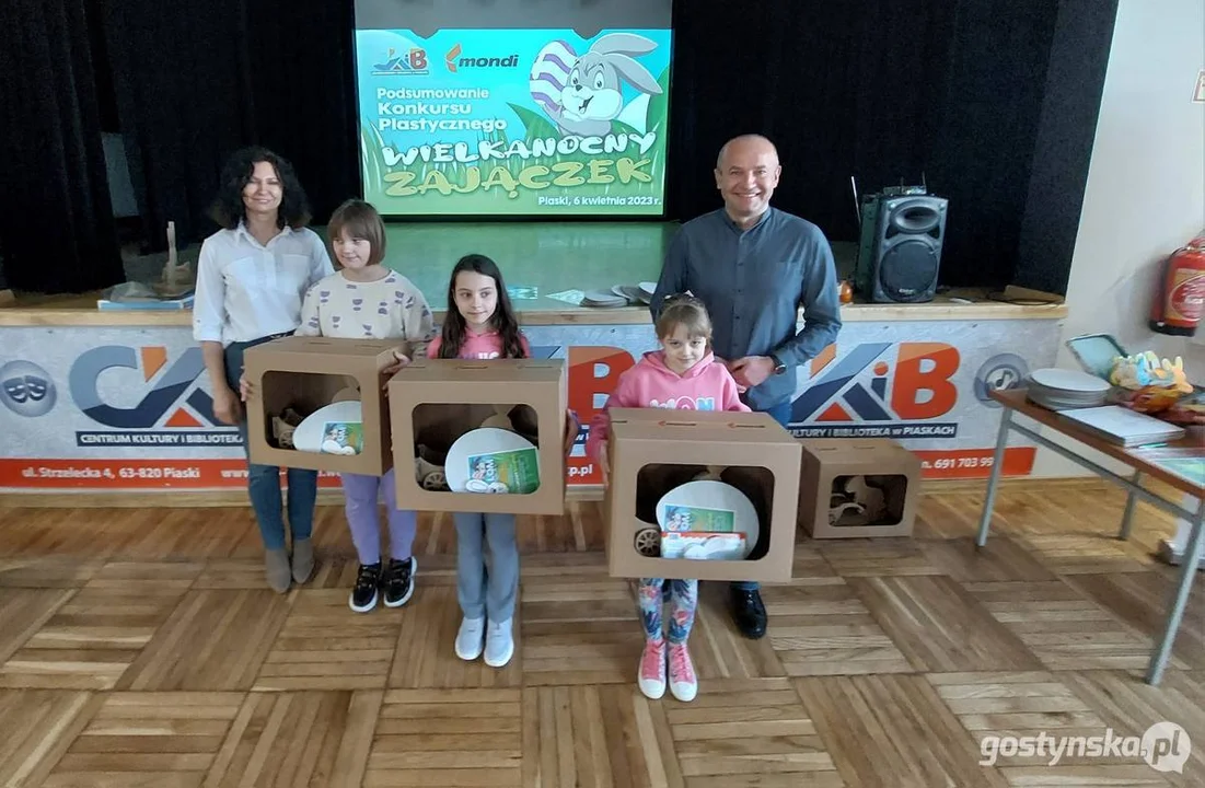 Konkurs zajączkowy w CKiB w Piaskach