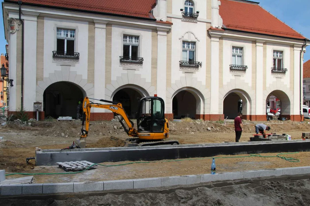 Przebudowa rynku w Jarocinie