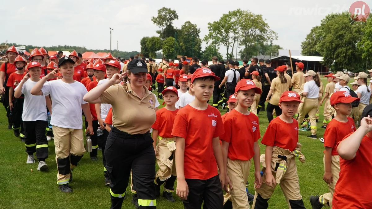 Gminne Zawody Sportowo-Pożarnicze w Jutrosinie