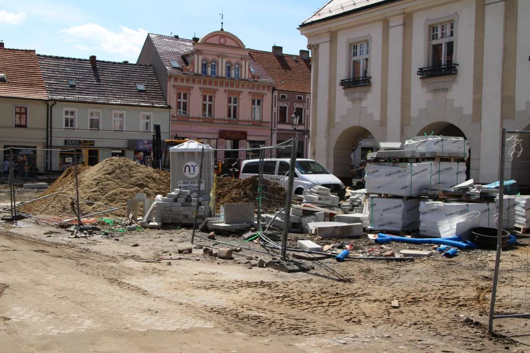 Przebudowa rynku w Jarocinie