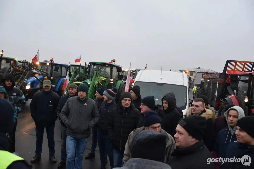 Protesty rolnicze w powiecie gostyńskim 2024