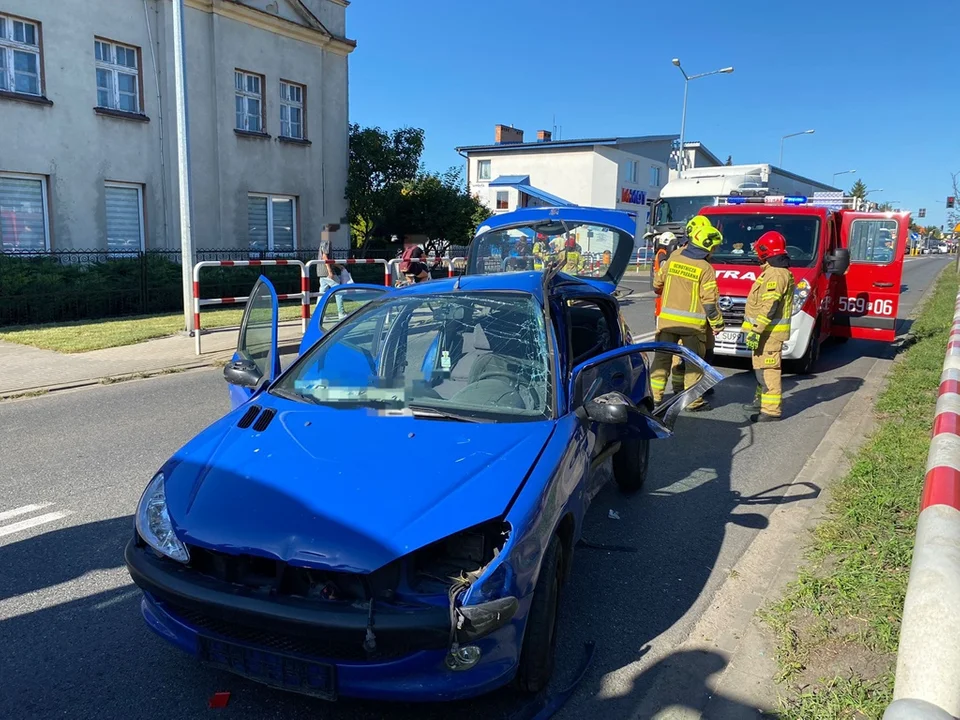 Śmiertleny wypadek na skrzyżowaniu Kusocińskiego i Hallera w Pleszewie