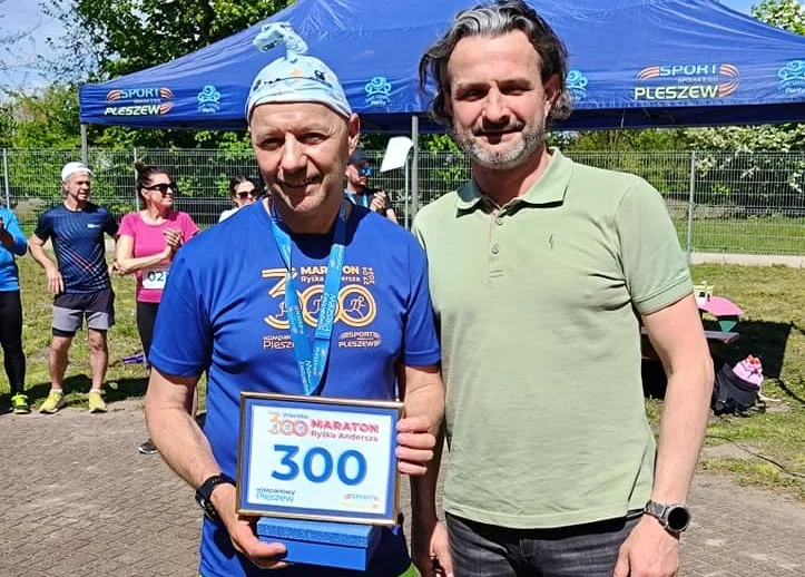 Ryszard Andersz przebiegł swój 300. maraton [ZDJĘCIA] - Zdjęcie główne