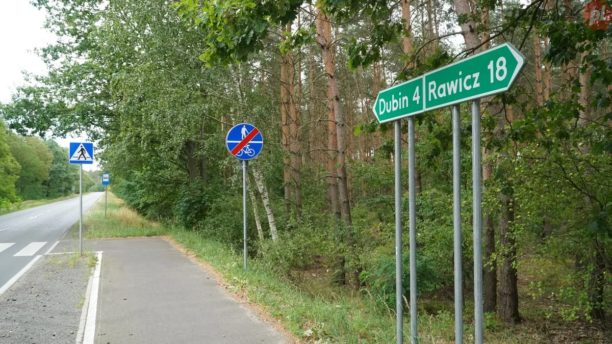 Będzie ciąg pieszo-rowerowy z Osieka do Dubina