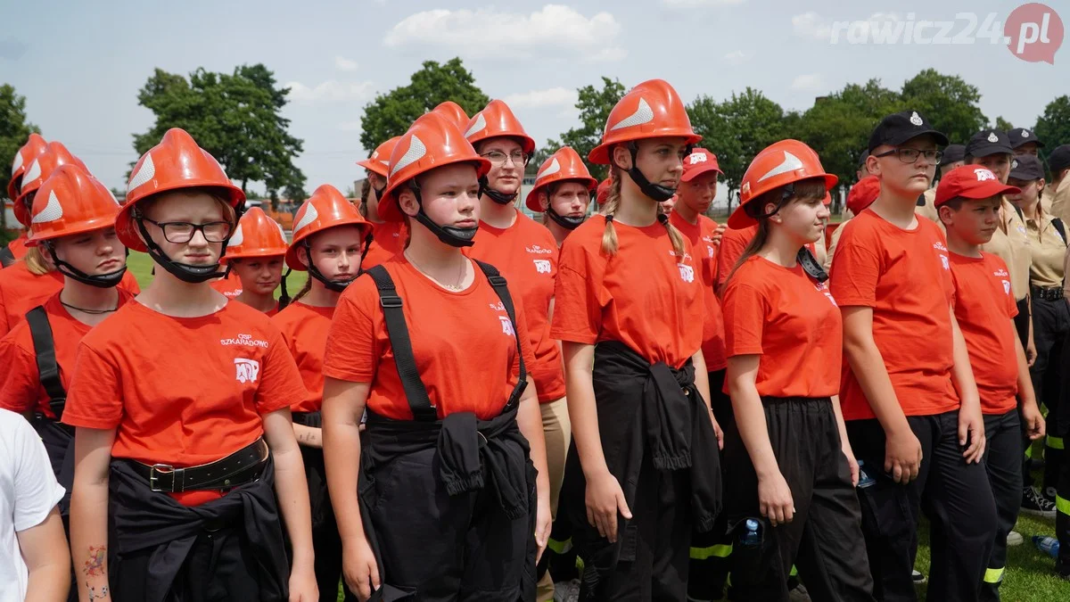 Gminne Zawody Sportowo-Pożarnicze w Jutrosinie