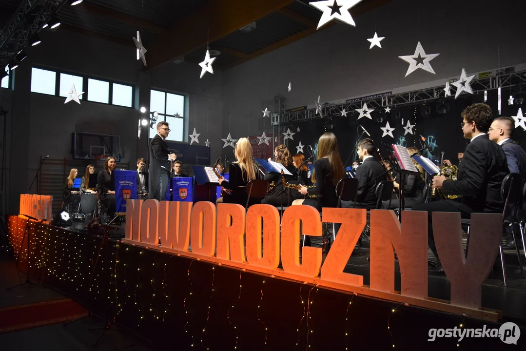 Koncert Noworoczny Dziecięco-Młodzieżowej Orkiestry Dętej w Poniecu 2023