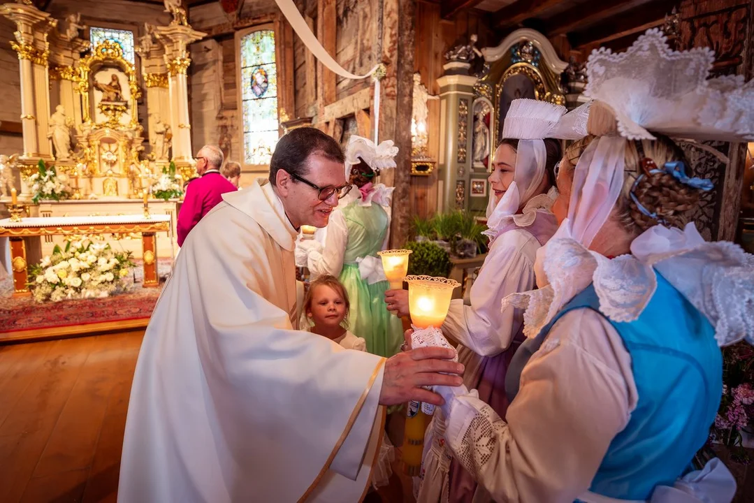 Procesja Bożego Ciała w Domachowie