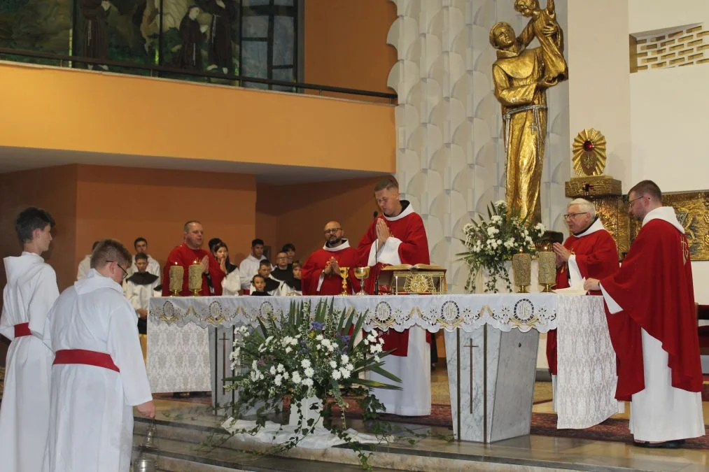 Jarocin. Imieniny i pożegnanie franciszkanina - ojca Bartłomieja Skibińskiego