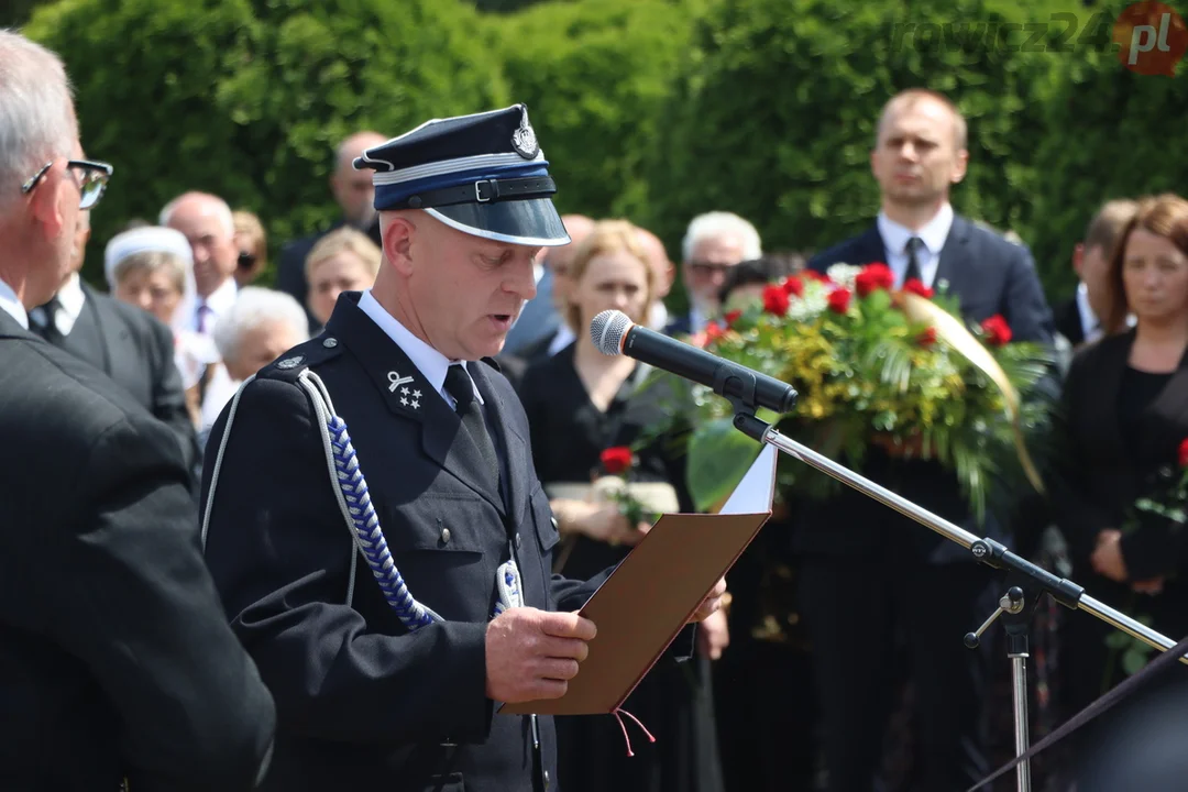 Delegacje na ceremonii pogrzebowej śp. Kazimierza Chudego