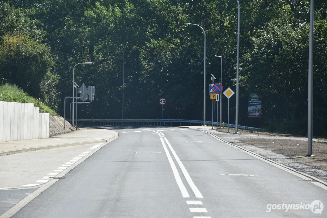 Otwarcie wyremontowanego odcinka drogi Gostyń-Brzezie