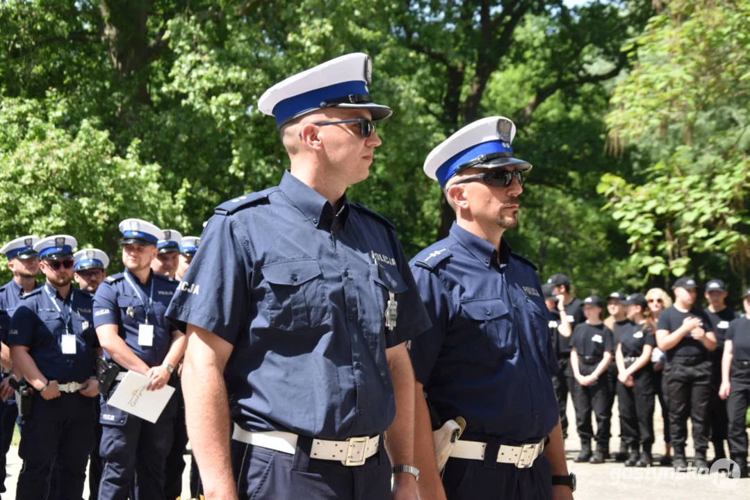 Podsumowanie 34. Konkursu "Policjant Ruchu Drogowego 2024" - finał  wojewódzki w Gostyniu