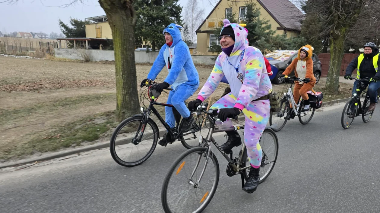 Tygrys, Jednorożec i... puszka WOŚP. Egzotyczny rajd przejechał przez powiat!
