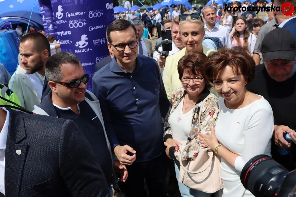 Mateusz Morawiecki w Krotoszynie. Piknik 800+