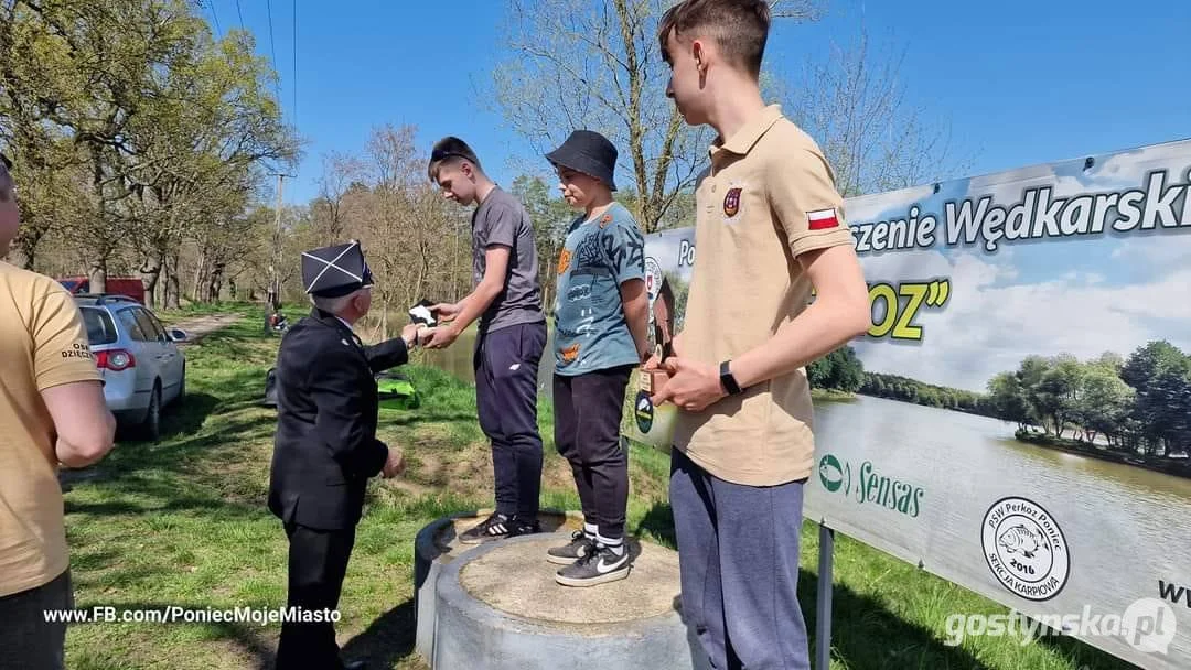 I Powiatowe Zawody Wędkarskie Strażaków w Dzięczynie