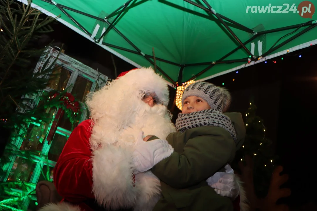 Spotkanie ze Świętym Mikołajem na Rawickim Jarmarku Bożonarodzeniowym