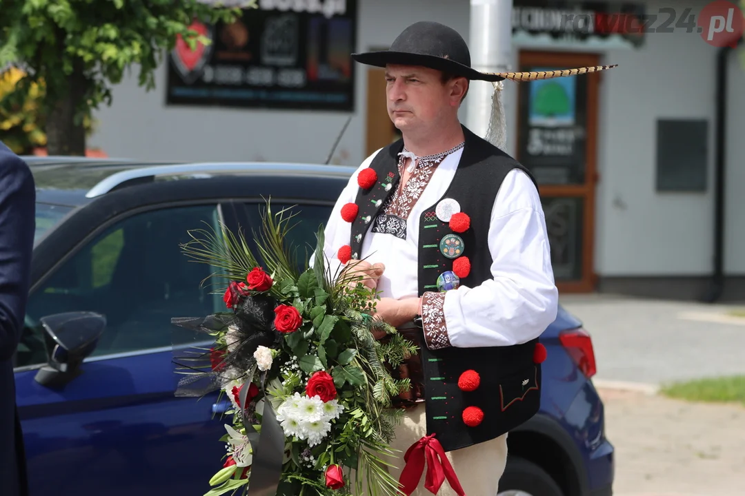 Delegacje na ceremonii pogrzebowej śp. Kazimierza Chudego