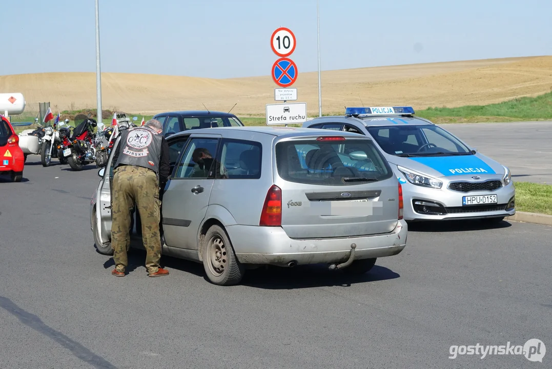 Wspólna akcja Wolnych Jeźdźców Piaski i gostyńskiej drogówki