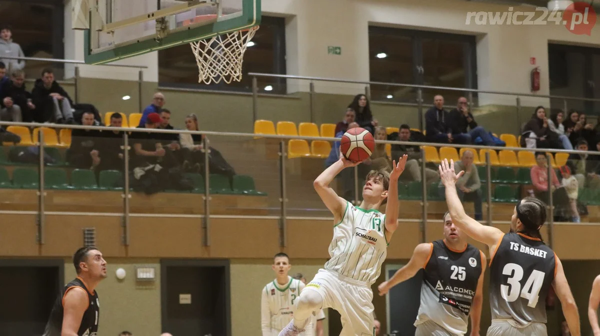 Rawia Rawag Rawicz - TS Basket Poznań 83:51