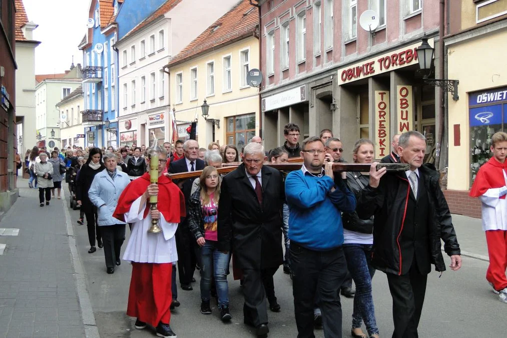 Symbole Światowych Dni Młodzieży w Jarocinie (2014)