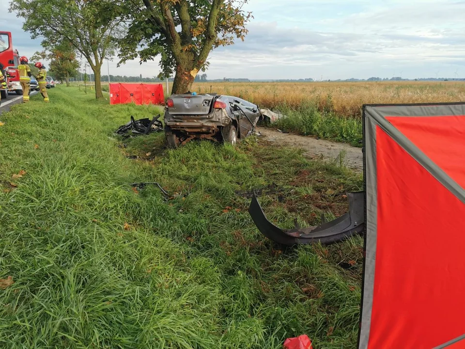 Śmiertelny wypadek  na DK 32