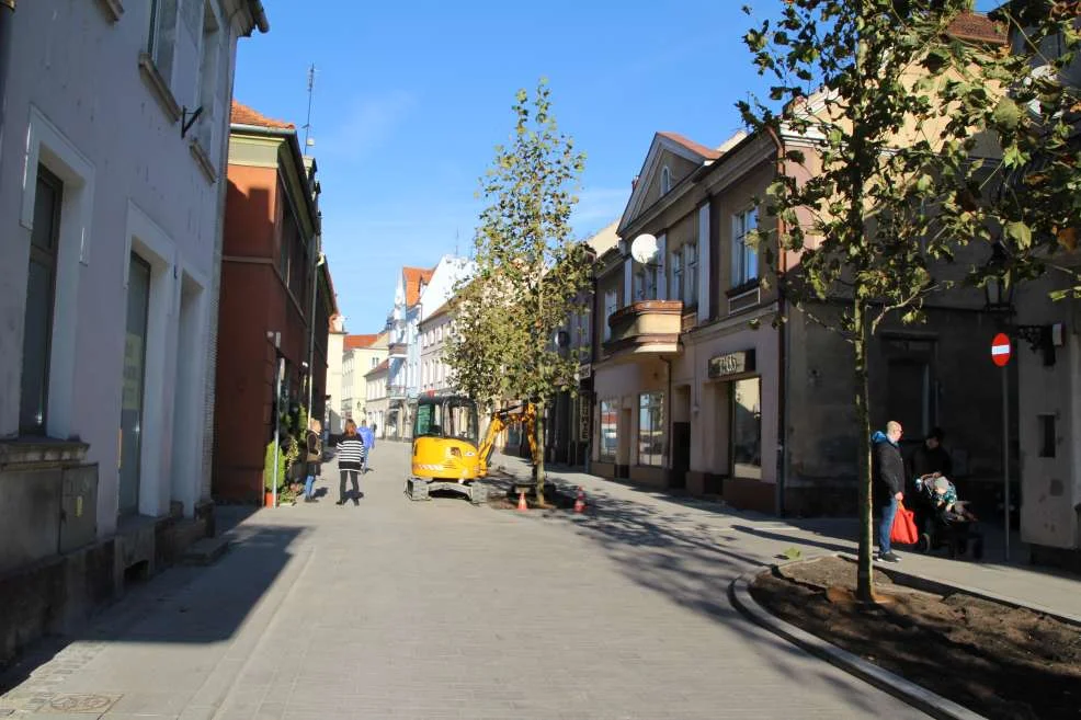 Nasadzenie zieleni w centrum Jarocina