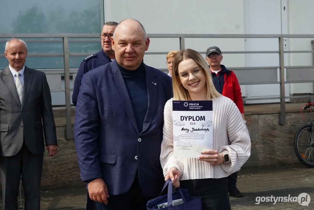 Powiatowy etap Konkursu Bezpieczeństwa Ruchu Drogowego w Gostyniu