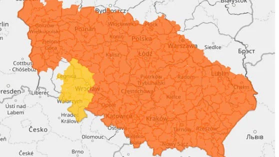 Ostrzeżenie meteorologiczne i alerty pogodowe