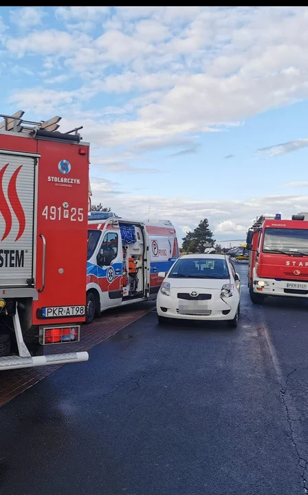 Wypadek na drodze Krotoszyn - Rozdrażew