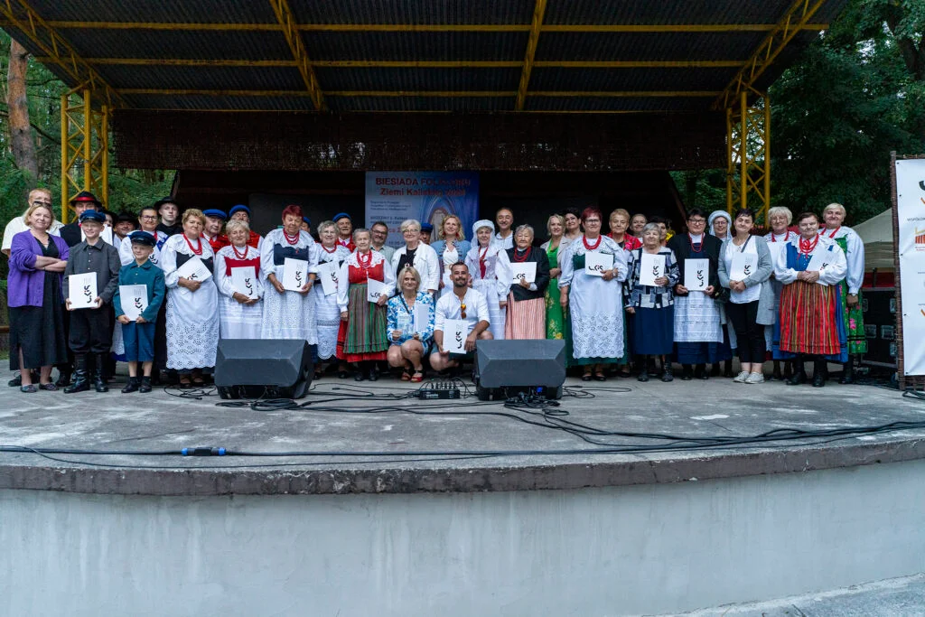 Biesiada Folkloru Ziemi Kaliskiej. Nagrody reprezentantów powiatu krotoszyńskiego [ZDJĘCIA] - Zdjęcie główne