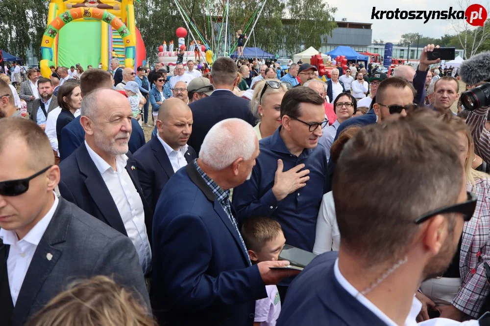 Mateusz Morawiecki w Krotoszynie. Piknik 800+