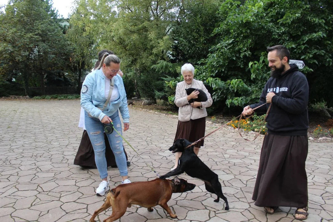 U franciszkanów w Jarocinie z okazji odpustu błogosławiono zwierzęta