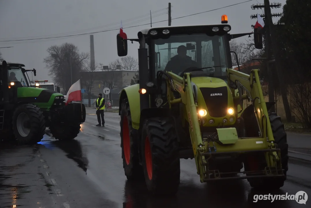 Protesty rolnicze w powiecie gostyńskim 2024