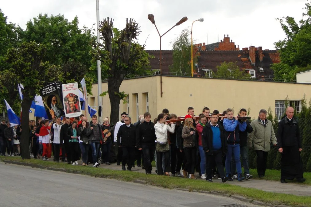 Symbole Światowych Dni Młodzieży w Jarocinie (2014)