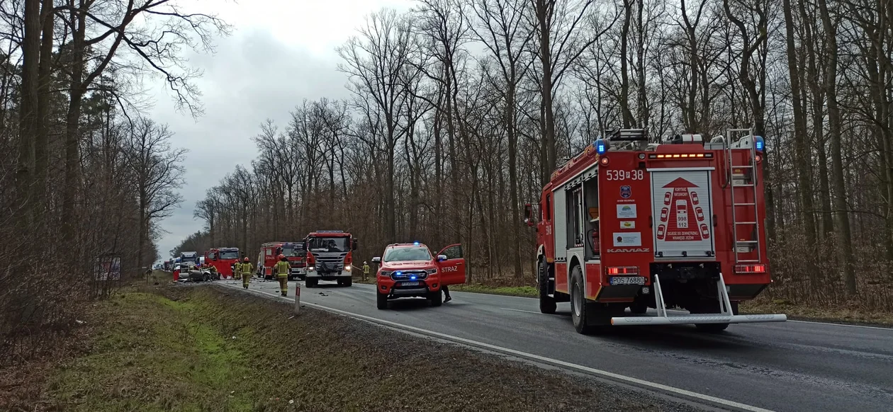 Wypadek śmiertelny na drodze krajowej nr 11