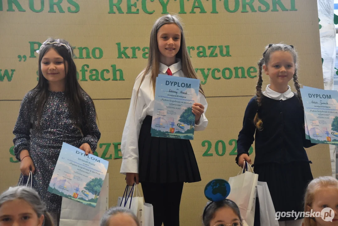 III Powiatowy Konkurs Recytatorski w Skoraszewicach 2025 "Piękno krajobrazu w strofach uchwycone"